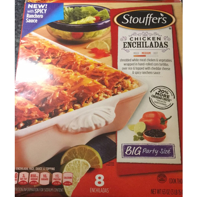 Chicken Enchiladas, Medium