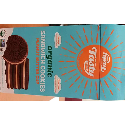 Organic Sandwich Cookies, Peanut Butter Cup