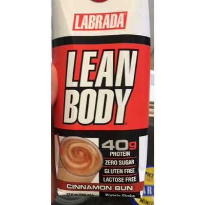Lean Body Protein Shake, Cinnamon Bun