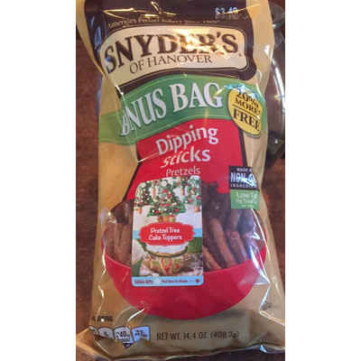 Dipping Sticks Pretzels