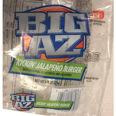 Kickin' Jalapeno Burger
