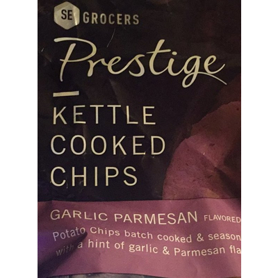 Kettle Cooked Potato Chips, Garlic Parmesan