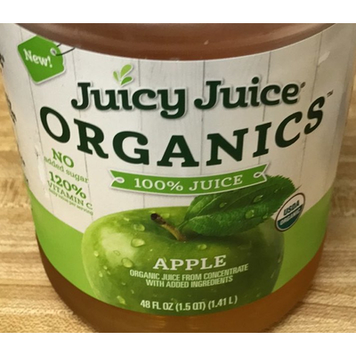 Organic Juice from Concentrate, Apple