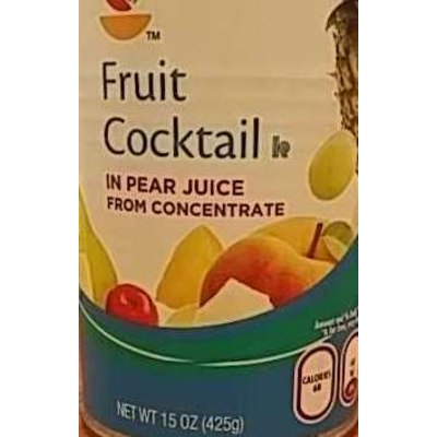 Fruit Cocktail in Pear Juice