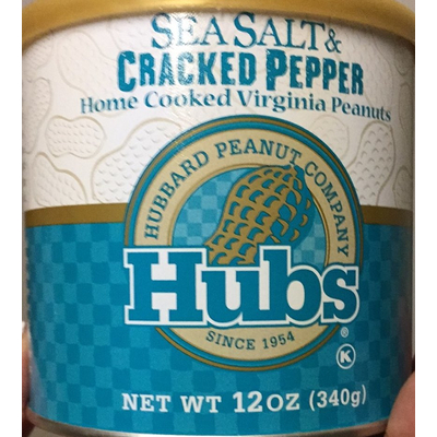 Cooked Peanuts, Sea Salt & Cracked Pepper