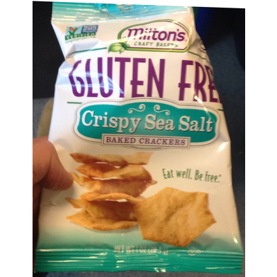Baked Crackers, Crispy Sea Salt