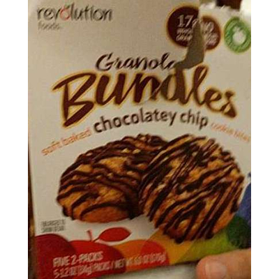 Granola Bundles, SOft Baked Chocolatey Chip Cookie Bites