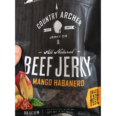 Beef Jerky, Mango Habanero
