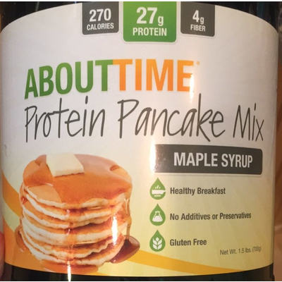 Protein Pancake Mix, Maple Syrup