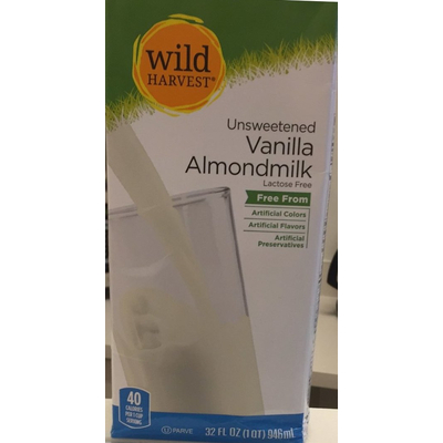 Vanilla Almondmilk, Unsweetened