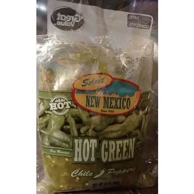 Chile Peppers, Hot Green