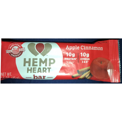 Hemp Heart Bar, Apple Cinnamon