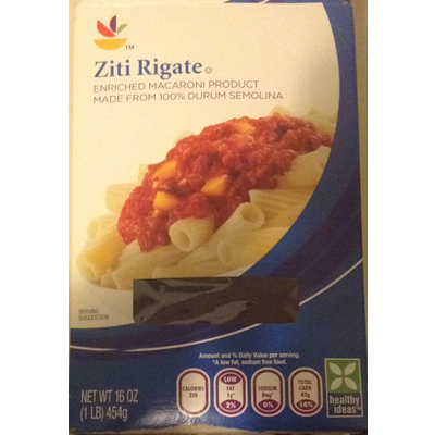 Pasta, Ziti Rigate