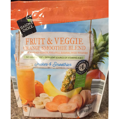 Fruit & Veggie Orange Smoothie Blend