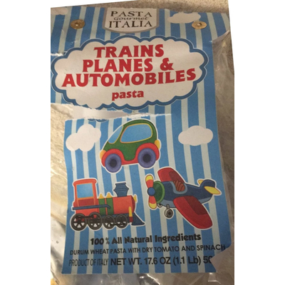 Trains, Planes & Automobiles Pasta