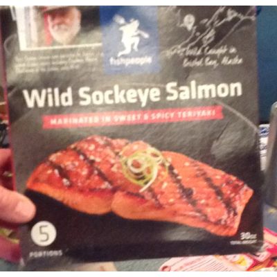 Wild Sockeye Salmon Marinated in Sweet & Spicy Teriyaki