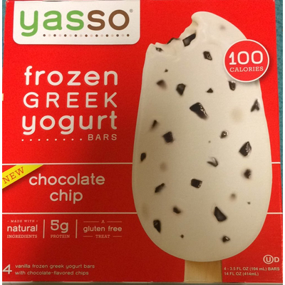 Frozen Greek Yogurt Bar, Chocolate Chip