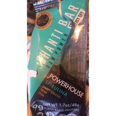 Powerhouse Spirulina Sweet Greens Hemp Chia Energy Bar