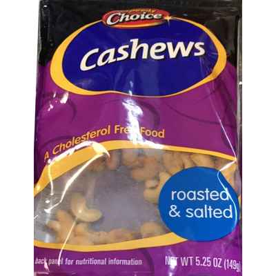 Roasted & Salted Cashews