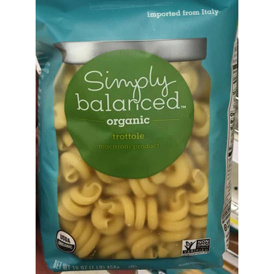 Organic Pasta, Trottole