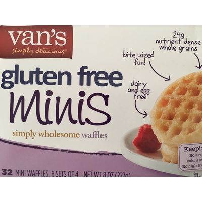 Mini Waffles, Gluten Free