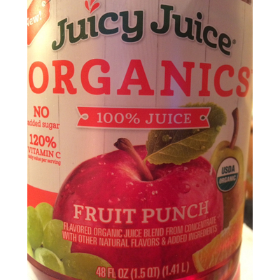 Organic Juice, Fruit Punch