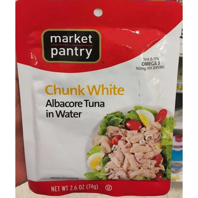 Albacore Tuna in Water, Chunk White