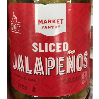 Sliced Jalapenos, Hot