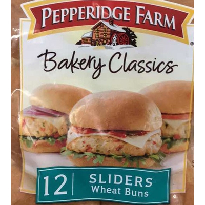 Bakery Classics, Sliders, Wheat Buns