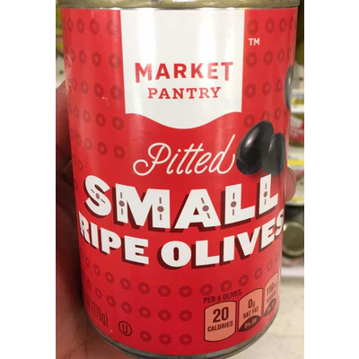 Small Ripe Olives, Pitted
