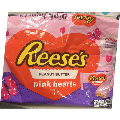 Peanut Butter Pink Hearts