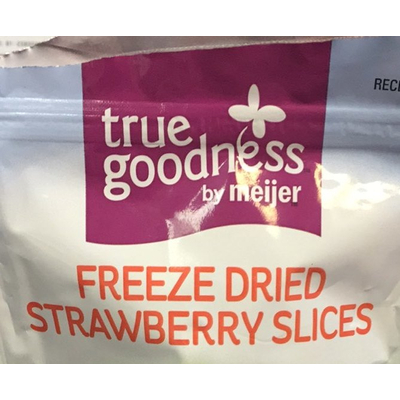 Strawberry Slices, Freeze Dried