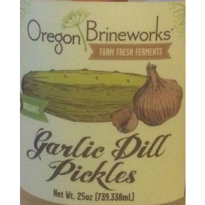 Organic Garlic Dill Pickles