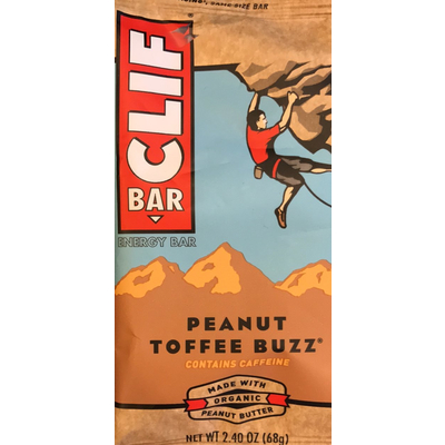 Energy Bar, Peanut Toffee Buzz