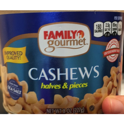 Cashews, Halves & Pieces