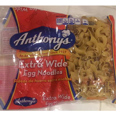 Egg Noodles, Extra Wide