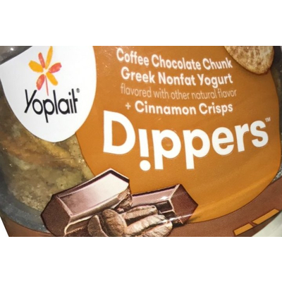 Dippers Coffee Chocolate Chunk Greek Nonfat Yogurt