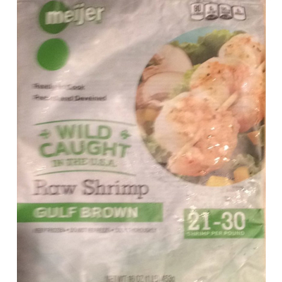 Wild Caught Raw Shrimp