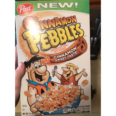 Cinnamon Pebbles Cereal