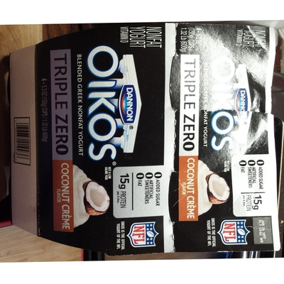 Greek Nonfat Yogurt, Coconut Creme