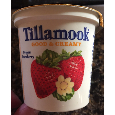 Lowfat Yogurt, Good & Creamy, Oregon Strawberry