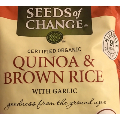 Quinoa & Brown Rice, with Garlic, Certified Organic