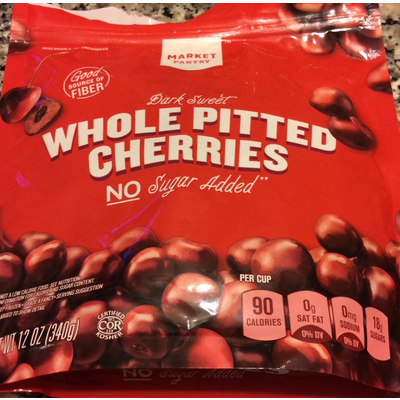Whole Pitted Cherries, No Sugar Added