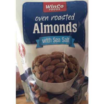 Oven Roasted Almonds with Sea Salt