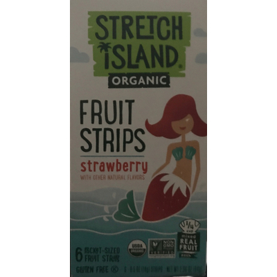 Strawberry Organic Fruit Strips