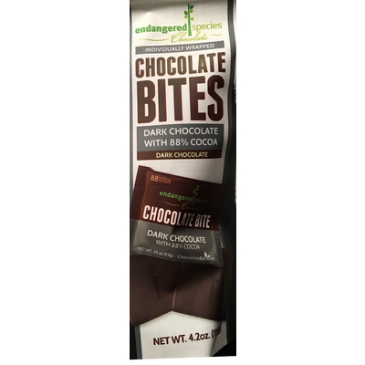 Dark Chocolate Bites With 88% Cocoa