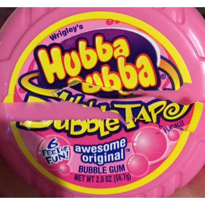 Bubble Tape Bubble Gum, HUbba Bubba, Awesome Original