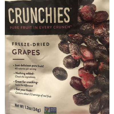 Grapes, Freeze-Dried