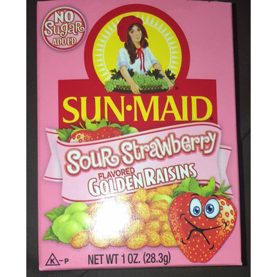 Golden Raisins, Sour Strawberry