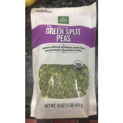 Green Split Peas, Organic